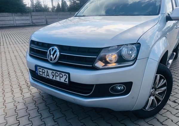 Volkswagen Amarok cena 72500 przebieg: 153172, rok produkcji 2013 z Radomsko małe 46